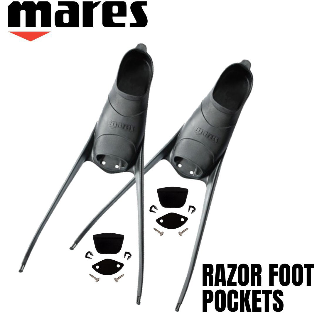 Mares Razor Footpockets